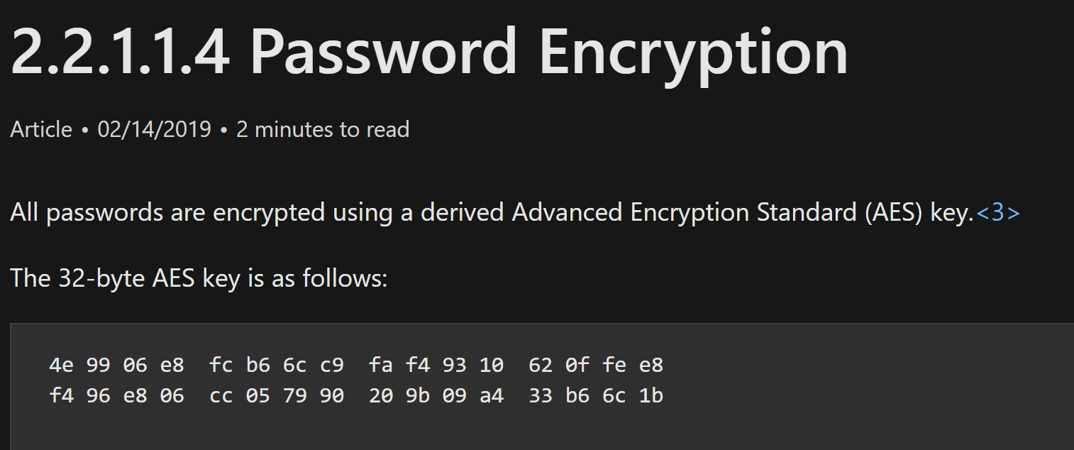 AES-SysVol-Key