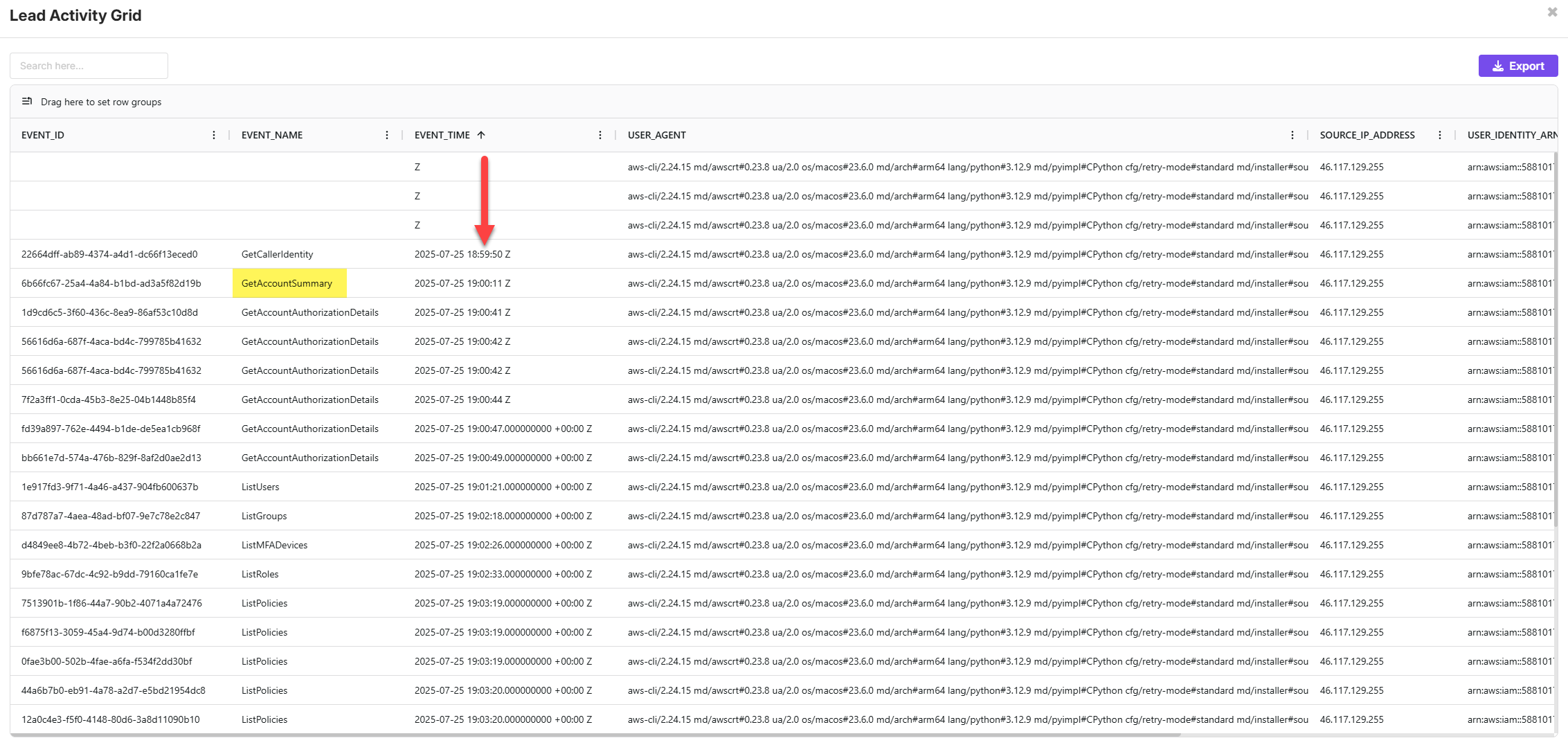 Commands-AWS-API