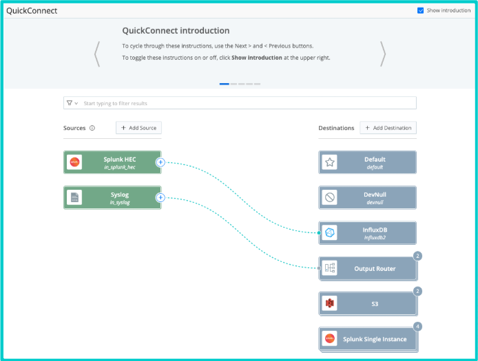 CriblStreamRouting