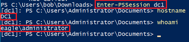 Enter-PSSession