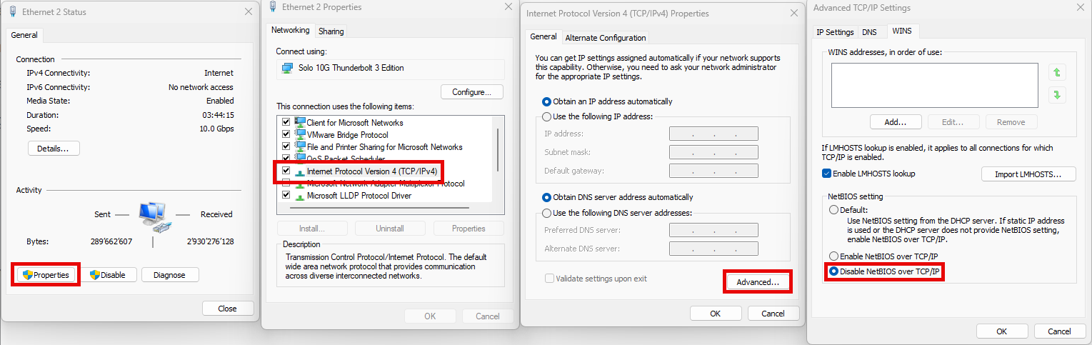 NetBIOSSettings