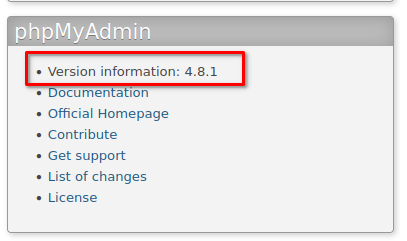 phpMyAdmin